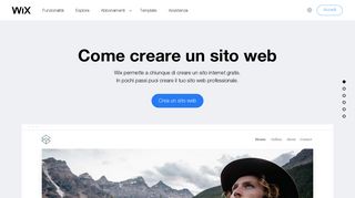 
                            3. Come creare un sito web | Crea il tuo sito web gratis | Wix.com