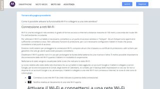 
                            3. Come è possibile attivare la funzionalità Wi-Fi e collegarsi a una rete ...