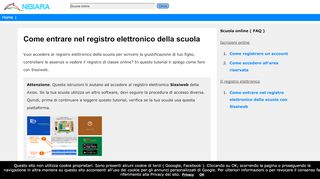 
                            9. Come entrare nel registro elettronico della scuola con Sissiweb - Nigiara