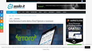 
                            5. Come funziona il conto demo gratis eToro? Opinioni e recensioni