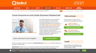 
                            7. Come funziona la carta Soldo Business MasterCard | Facile.it