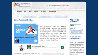 
                            13. Come funziona Ref4bux - fare soldi online - Altervista