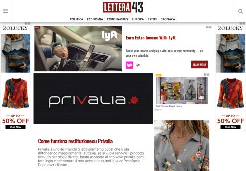 
                            12. Come funziona restituzione su Privalia - Lettera43