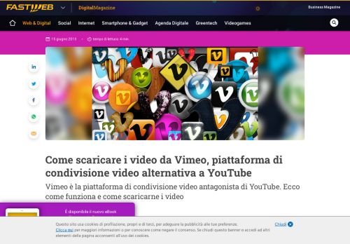 
                            7. Come funziona Vimeo, la piattaforma di condivisione video personale ...