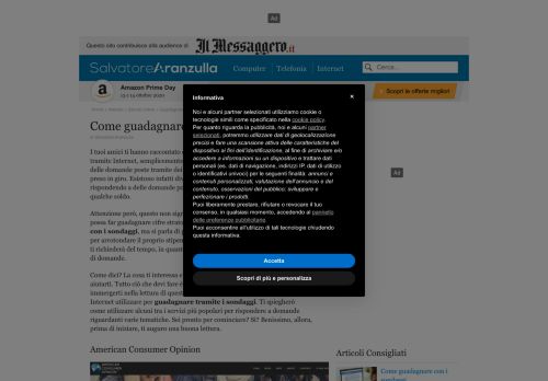 
                            4. Come guadagnare su Internet con sondaggi | Salvatore Aranzulla