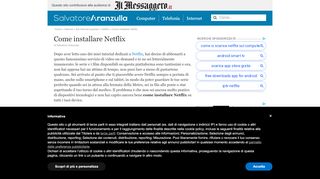 
                            13. Come installare Netflix | Salvatore Aranzulla