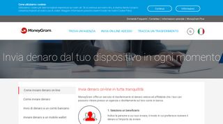 
                            6. Come inviare denaro on-line - MoneyGram