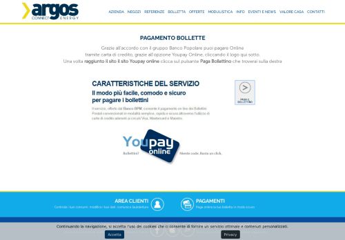 
                            7. Come Pagare - Argos Energia