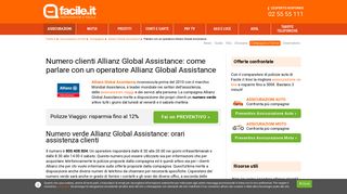 
                            11. Come parlare con un operatore Allianz Global Assistance: numero ...