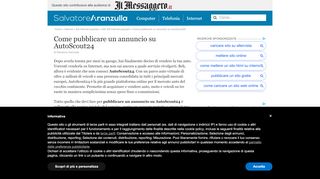 
                            11. Come pubblicare un annuncio su AutoScout24 | Salvatore Aranzulla