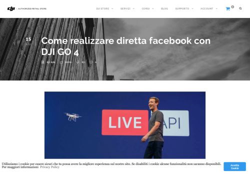 
                            10. Come realizzare diretta facebook con DJI GO 4 - DJI Authorized Retail ...