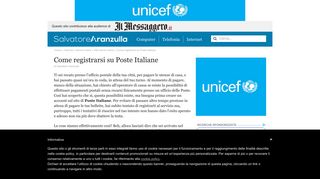
                            5. Come registrarsi su Poste Italiane | Salvatore Aranzulla