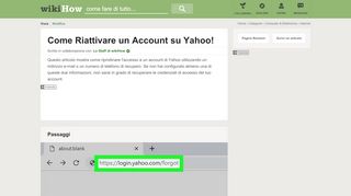 
                            5. Come Riattivare un Account su Yahoo!: 11 Passaggi - wikiHow