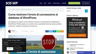 
                            9. Come risolvere l'errore di connessione al database di WordPress