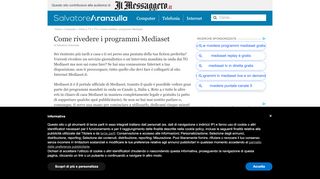 
                            12. Come rivedere i programmi Mediaset | Salvatore Aranzulla