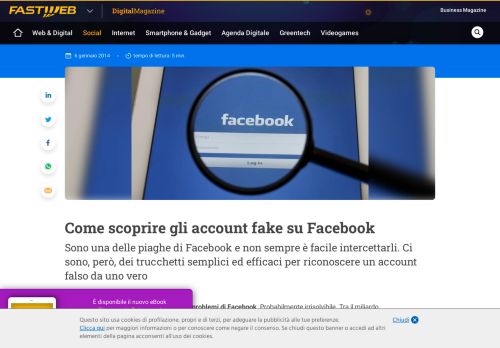 
                            10. Come scoprire gli account fake su Facebook - FASTWEB