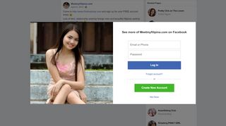 
                            1. Come to http://www.findmypinay.com and ... - Facebook