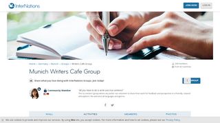 
                            11. Come together - Write now - Munich Writers Cafe Group | InterNations
