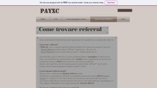 
                            9. Come trovare referral - Wix.com