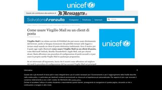 
                            5. Come usare Virgilio Mail su un client di posta | Salvatore Aranzulla