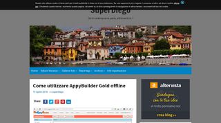 
                            9. Come utilizzare AppyBuilder Gold offline | SuperDiego