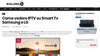 
                            13. Come vedere IPTV su Smart Tv Samsung e LG - Miglioreiptv.com