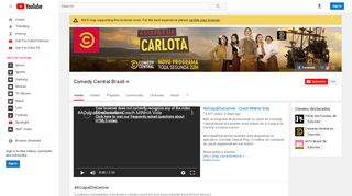 
                            5. Comedy Central Brasil - YouTube