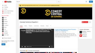 
                            6. Comedy Central en Español - YouTube
