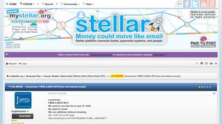 
                            3. Comeminer- FREE 0.00015 BTC(Can w/d without invest) - myStellar.org