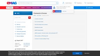 
                            9. Comenzi si livrare - eMAG.ro