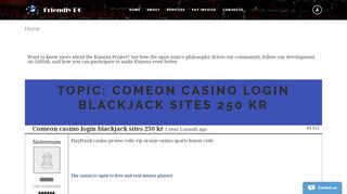 
                            9. Comeon casino login blackjack sites 250 kr - Friendly PC