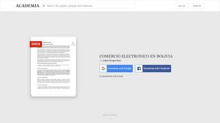
                            9. COMERCIO ELECTRONICO EN BOLIVIA | lidia choque huaylla ...