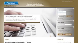 
                            1. Comerica Bank - NetXInvestor