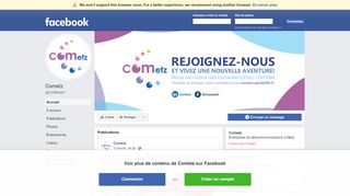 
                            4. Cometz - Entreprise de télécommunications - Metz | Facebook - 263 ...