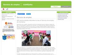 
                            12. Comfama - Servicio de empleo