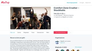 
                            4. Comfort Zone Crusher – Stockholm (Stockholm, Schweden) | Meetup