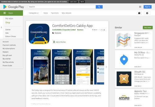 
                            10. ComfortDelGro Cabby App - Apps on Google Play