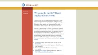 
                            12. Comhaltas SCT Exam System