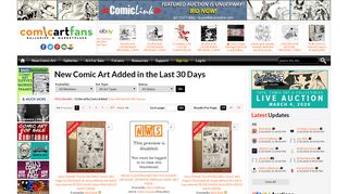 
                            5. Comic Art Fans :: New Comic Art