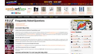 
                            13. Comicartfans :: Frequently Asked Questions (FAQ)