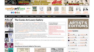 
                            11. Comicartfans :: The Comic Art Lowry Gallery
