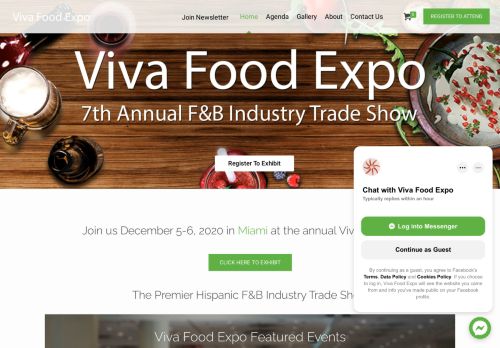 
                            8. Comida ¡EXPO! – Food & Beverage Trade Show