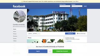 
                            10. Comilla University - College & University - Comilla | Facebook - 32 ...