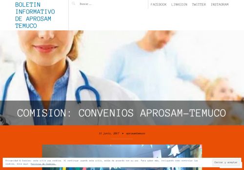 
                            12. COMISION: CONVENIOS APROSAM-TEMUCO – BOLETIN ...