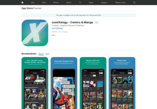 
                            8. comiXology - Comics & Manga on the App Store - iTunes - Apple