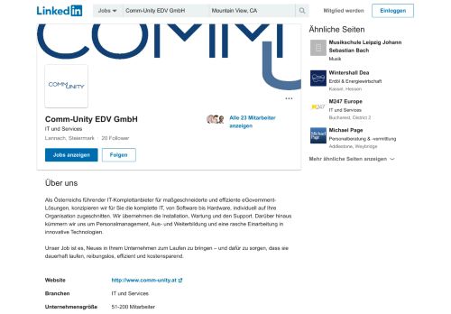 
                            11. Comm-Unity EDV GmbH | LinkedIn