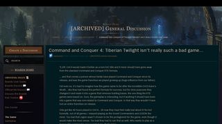 
                            7. Command and Conquer 4: Tiberian Twilight isn't really such a bad ...