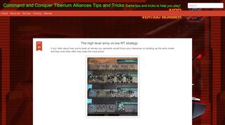 
                            7. Command and Conquer Tiberium Alliances Tips and Tricks: May 2014