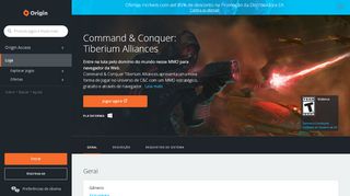 
                            10. Command & Conquer: Tiberium Alliances para PC | Origin