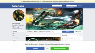 
                            11. Command & Conquer: Tiberium Alliances - Startseite | Facebook